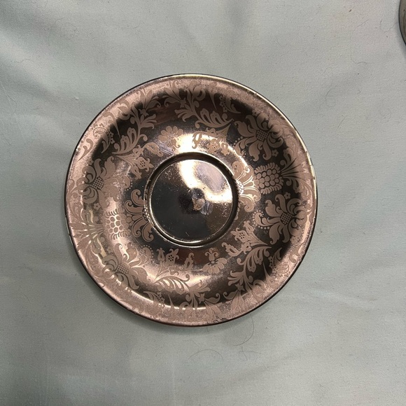 Two espresso cup and saucer sets. Bonox porcelain. Brown with etching. - Picture 9 of 11